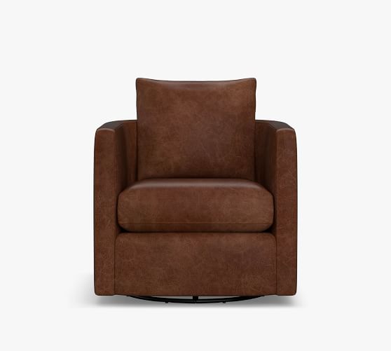 swivel barrel back chair