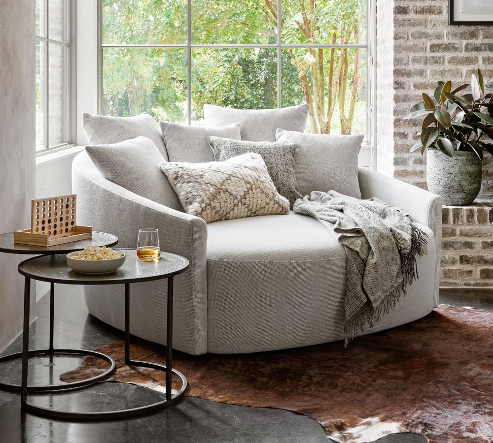 pottery barn lounge seating