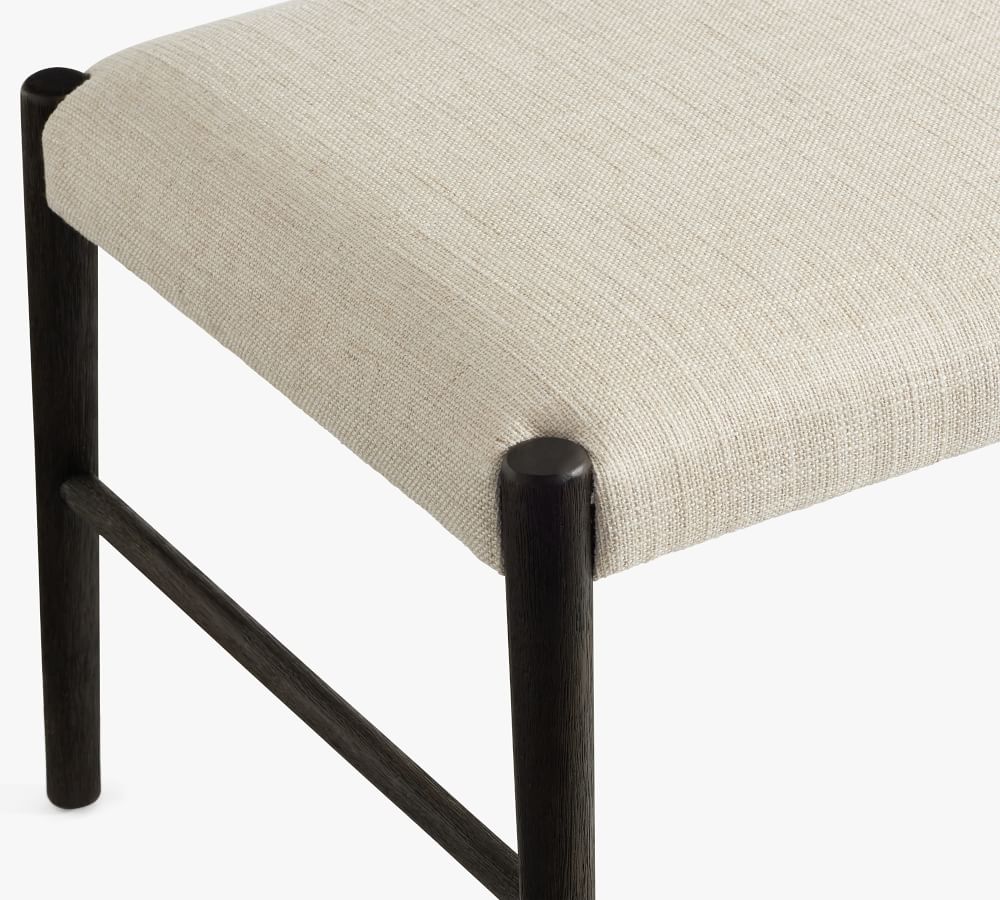 Quincy Upholstered Bench Pottery Barn