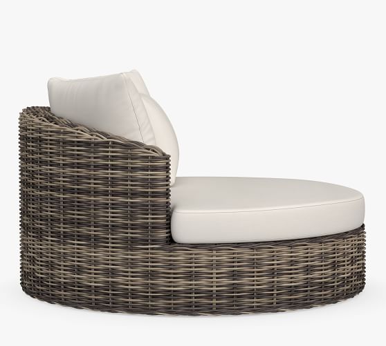 round all weather wicker outdoor chair