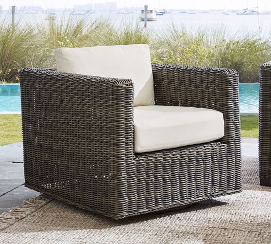 swivel wicker outdoor furniture