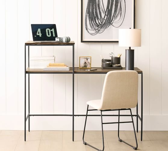 pottery barn metal dining chairs