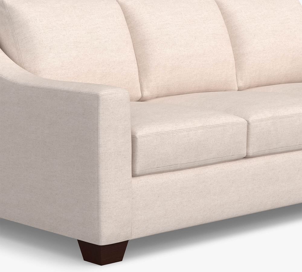 York Slope Arm Fabric Sofa Pottery Barn