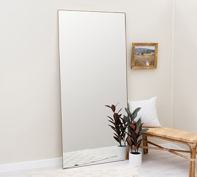 Dainton Metal Floor Mirror - 36