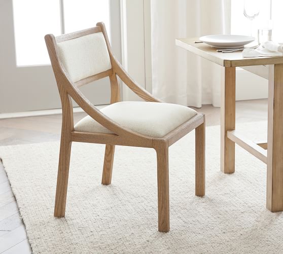 Lyell Upholstered Dining Chair, Upholstered Dining Chair Pottery Barn