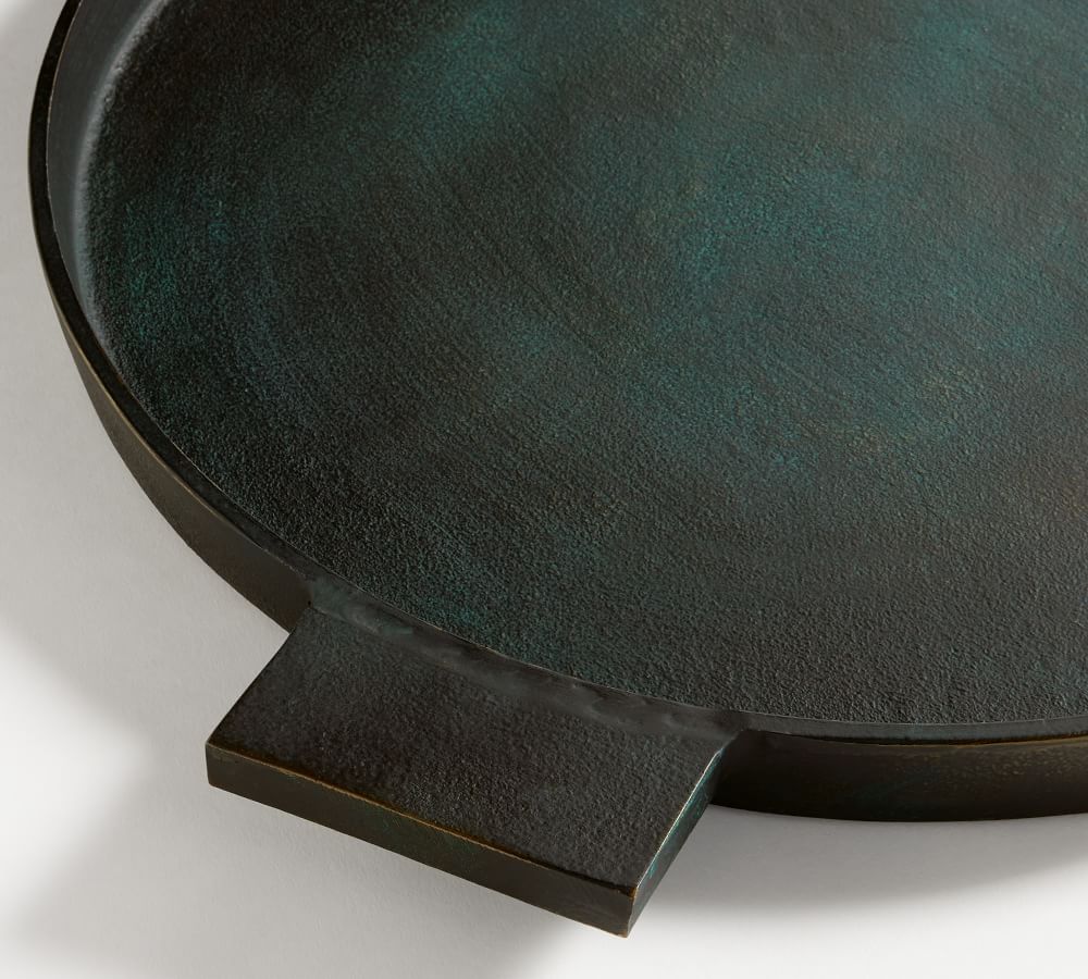 Carter Bronze Handcrafted Metal Trays | Pottery Barn