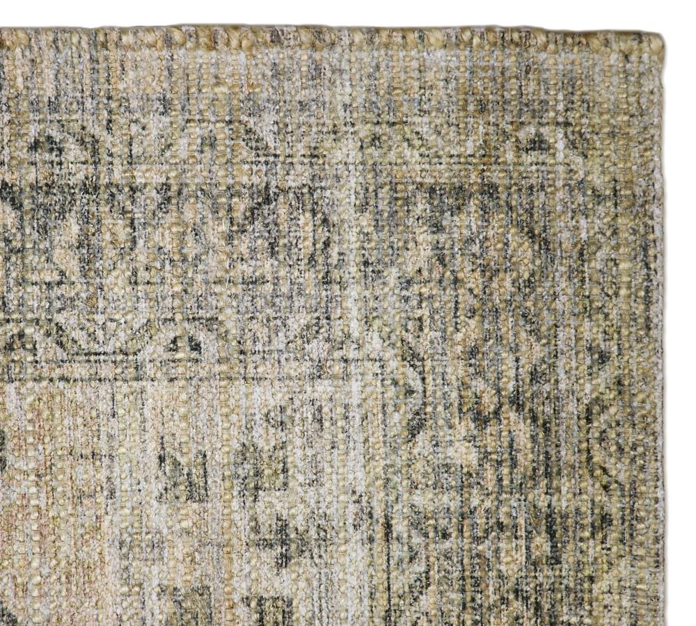 Lorre Handwoven Jute Chenille Rug Pottery Barn