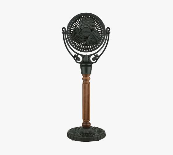 Old Havana Pedestal Fan, Black 