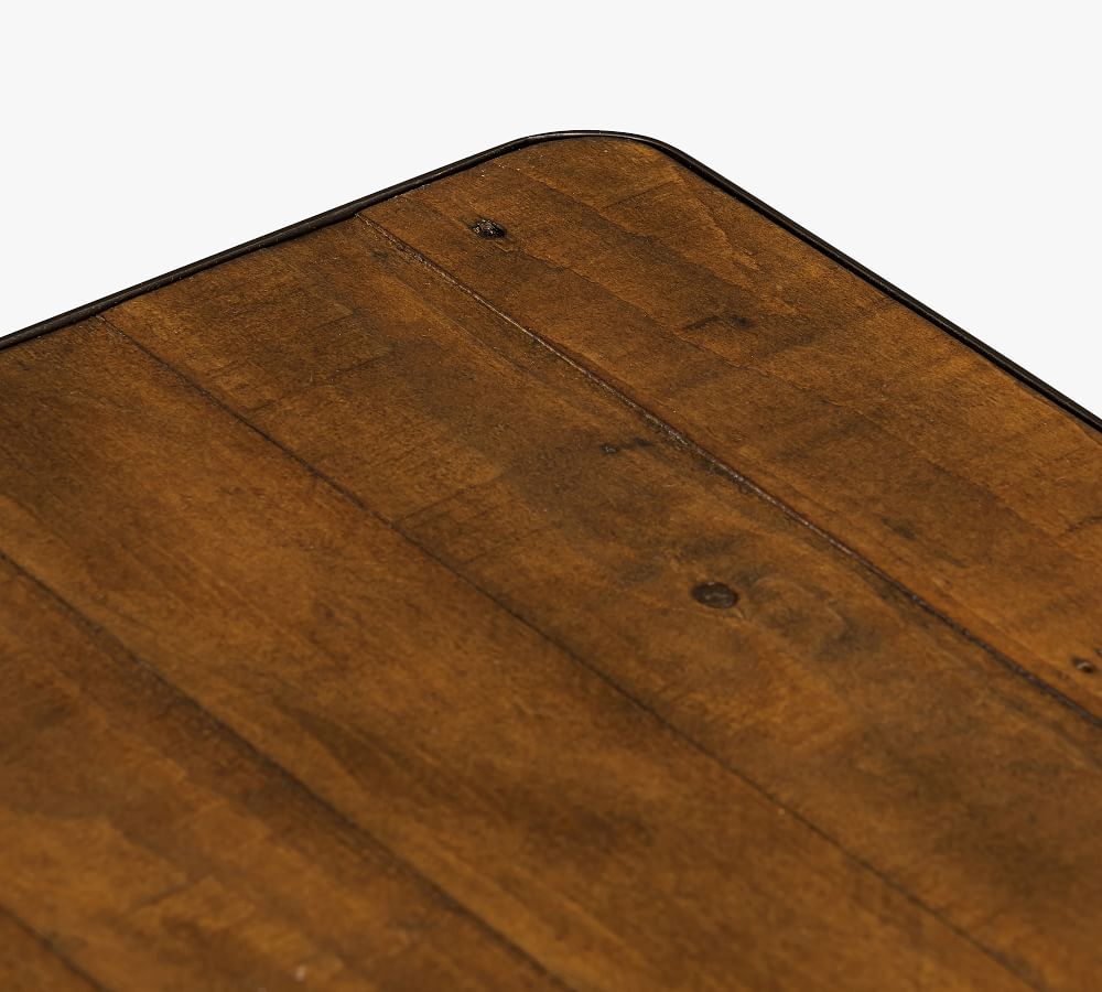 Juno 20" Reclaimed Wood End Table Pottery Barn
