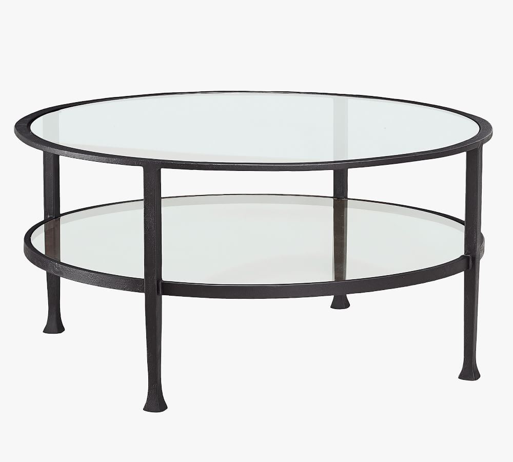 Tanner 36" Round Coffee Table Pottery Barn