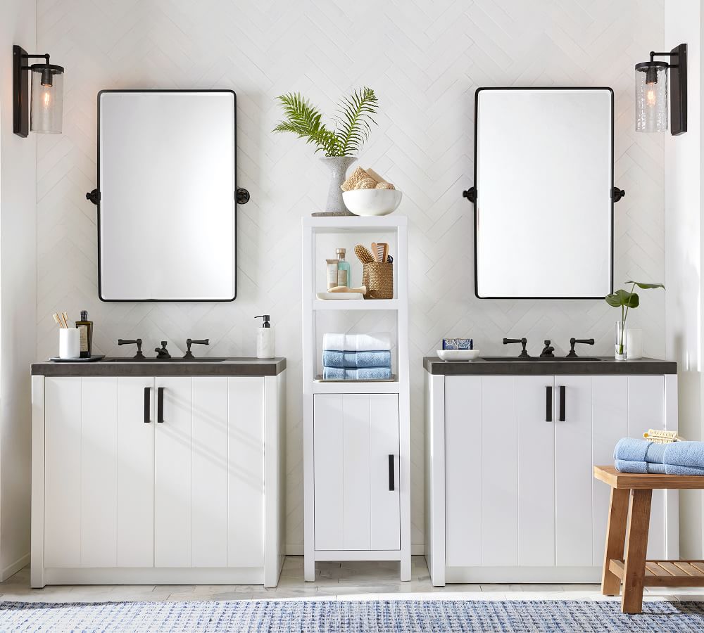 Sussex Lever Handle Widespread Bathroom Sink Faucet Pottery Barn