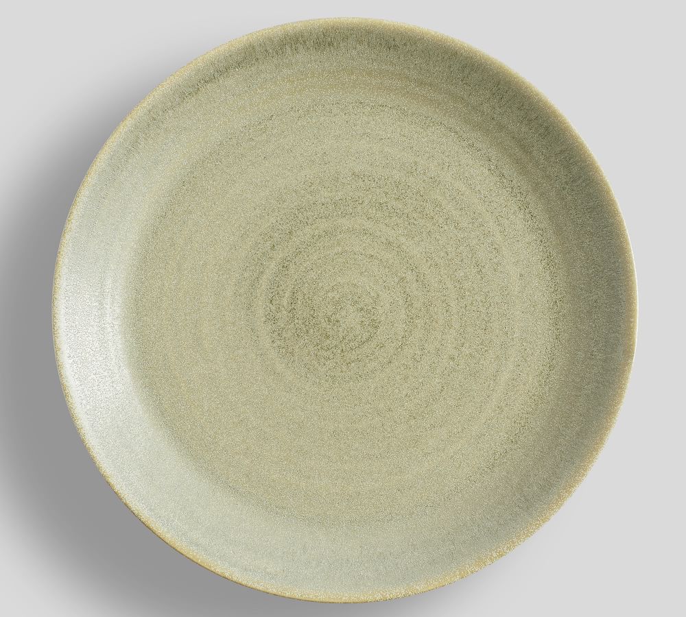 Larkin Reactive Glaze Stoneware Dinner Plates Pottery Barn