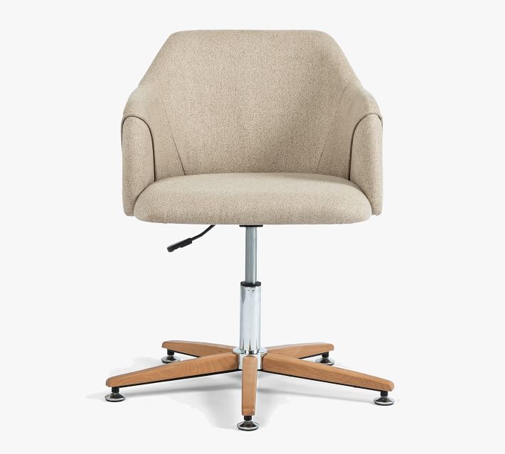 padded swivel desk chair