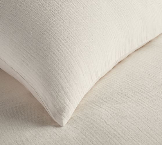 pottery barn soft cotton duvet cover