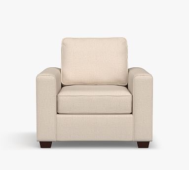 Fremont Square Arm Upholstered Armchair | Pottery Barn