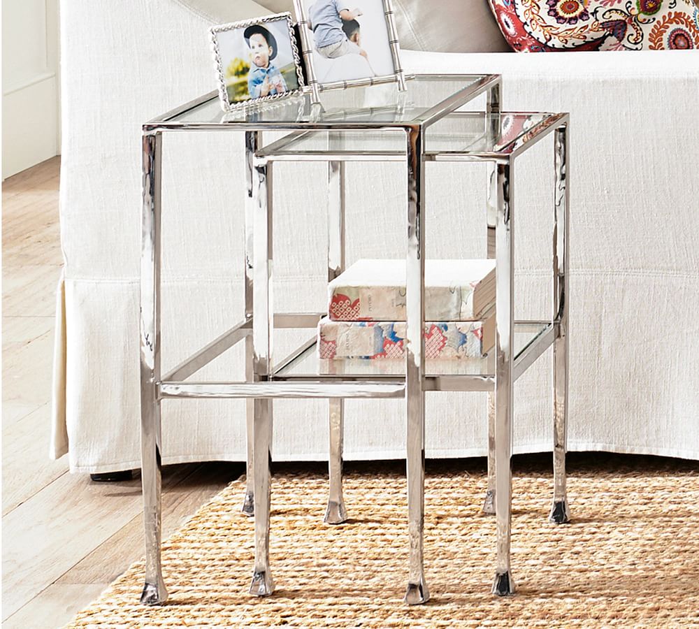 Tanner Nesting End Tables Pottery Barn