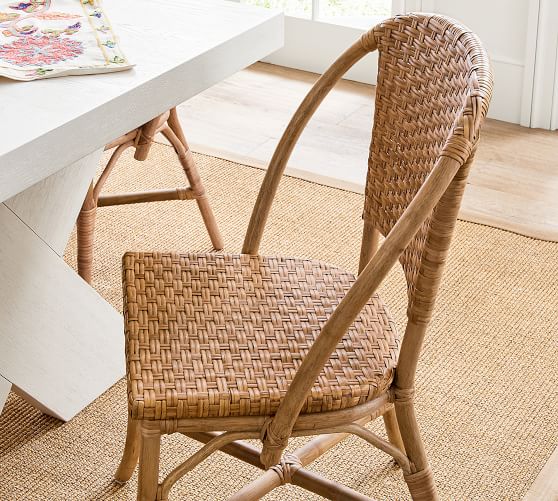 parisian woven dining chair