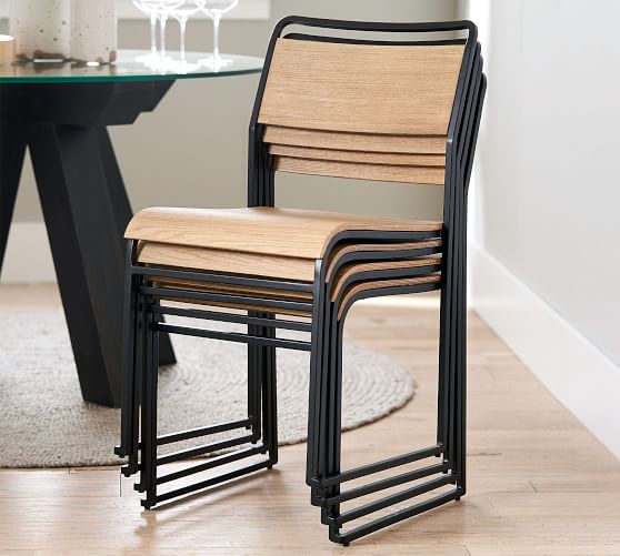 dining chairs stacking