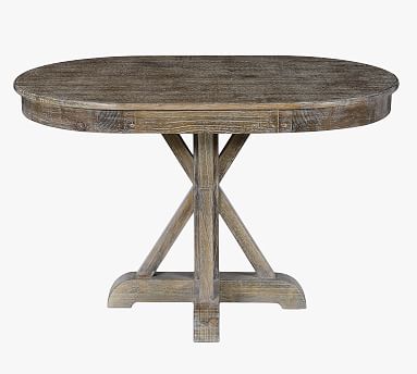 Hyeres Oval Pedestal Dining Table | Pottery Barn