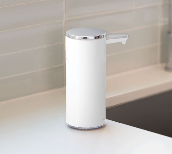 Sensor Soap Dispenser White Blue 