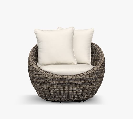 pottery barn papasan chair