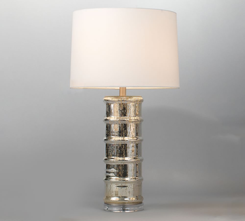 Lemoore Mercury Glass Table Lamp Pottery Barn