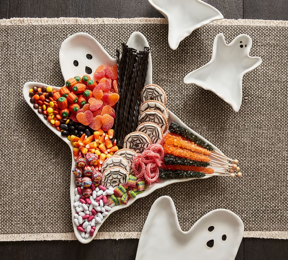 Halloween Stoneware Dinnerware Collection Pottery Barn