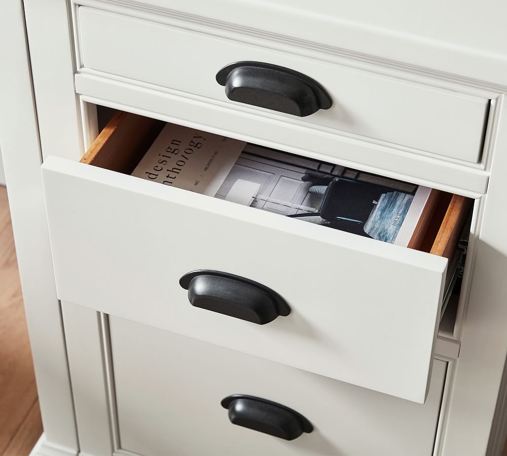 Aubrey Corner Desk with File Pottery Barn