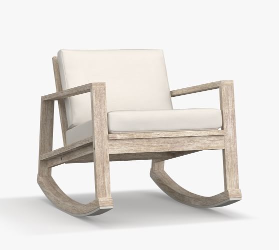 pottery barn outdoor rocking chair