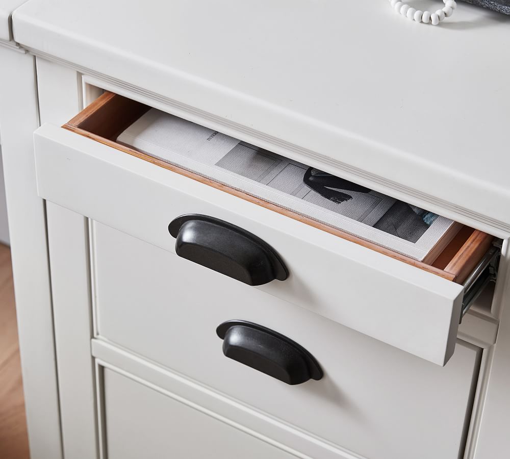 Aubrey Corner Desk with File Pottery Barn