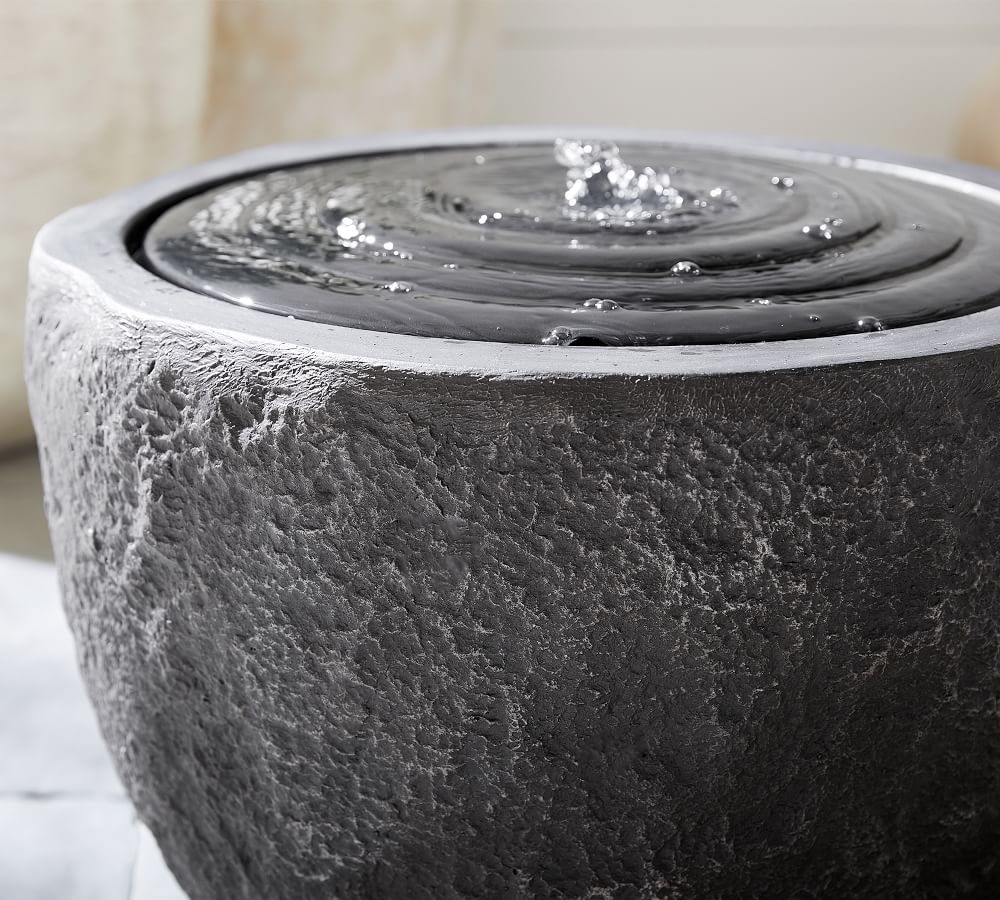 Black Stone Fountain | Pottery Barn