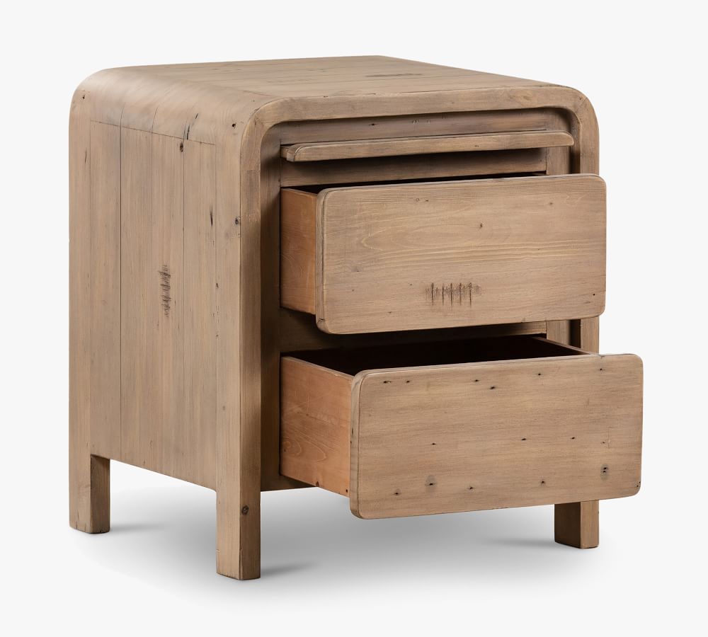 Bedford 20" Reclaimed Wood Nightstand | Pottery Barn