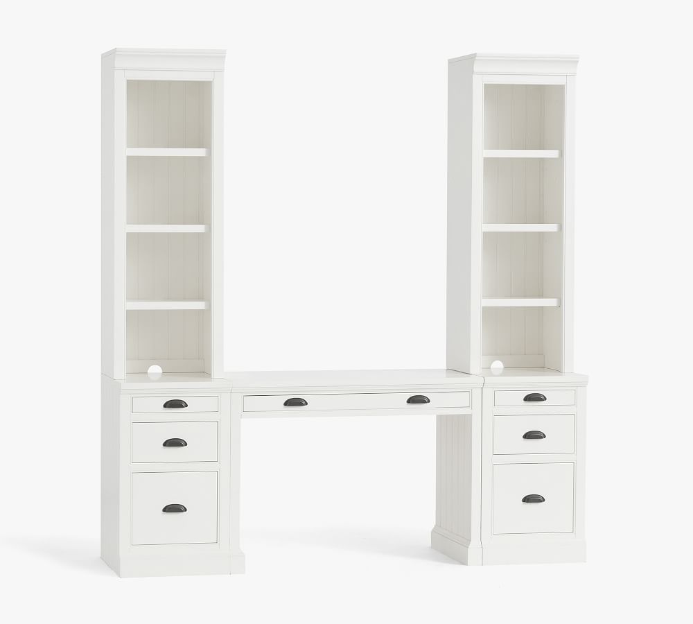 Aubrey 78" Desk with File Pottery Barn