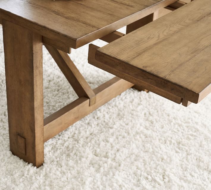 Westbrook Trestle Extending Dining Table Pottery Barn