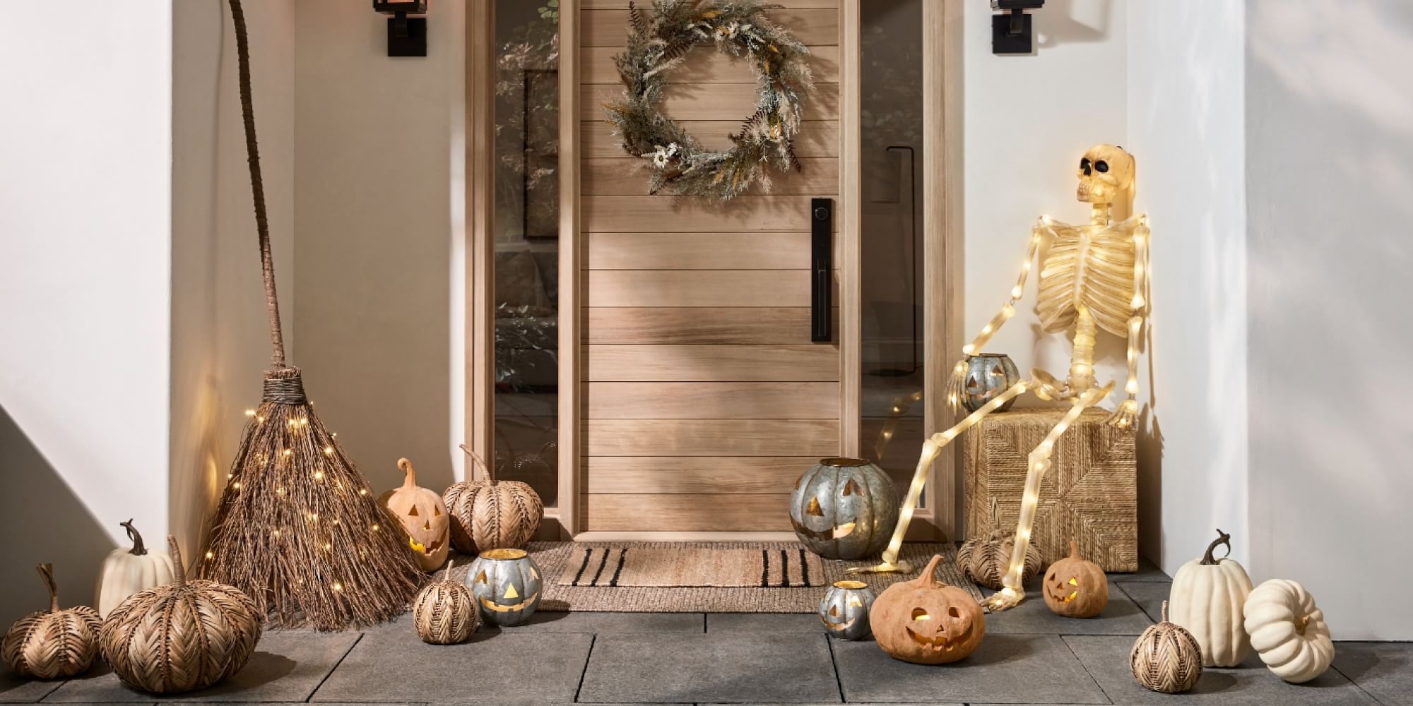 Broom with Lights Pottery Barn