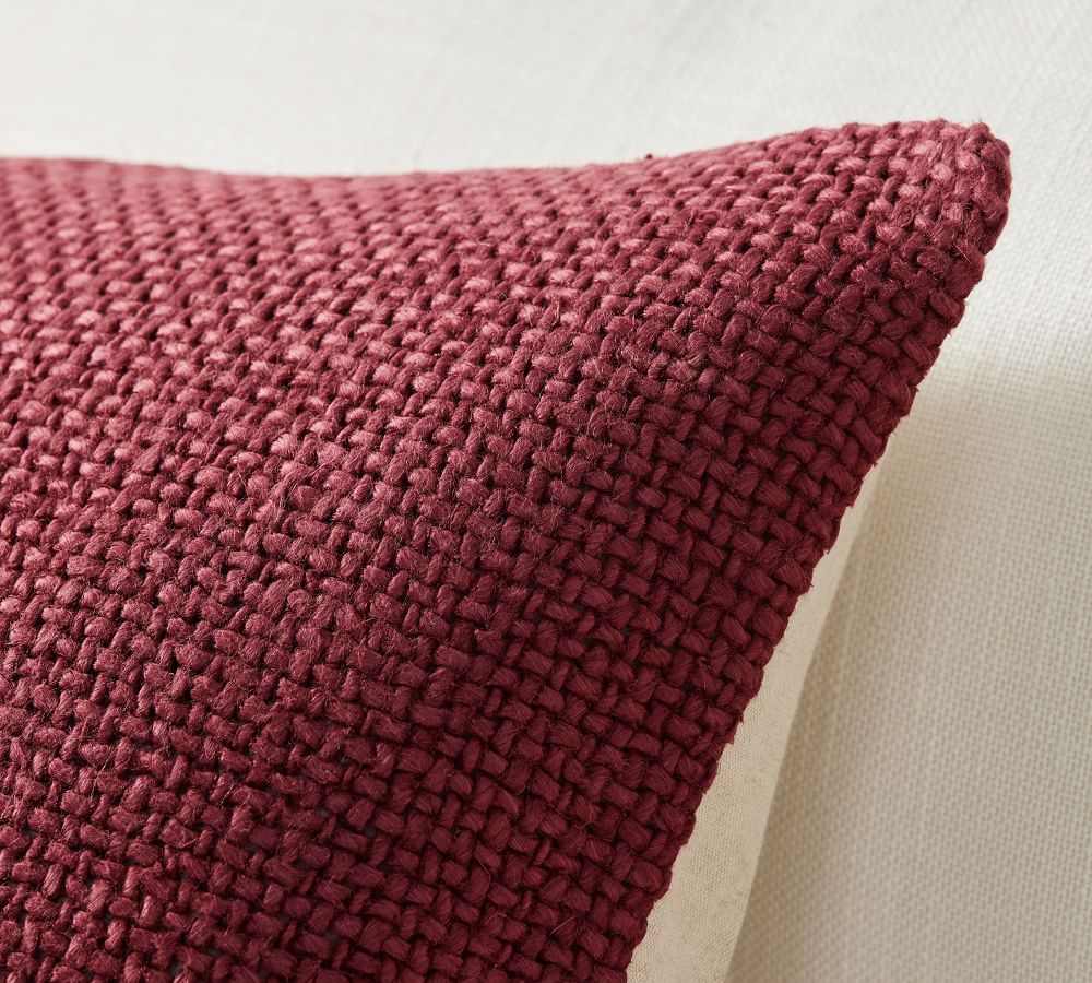 Faye Linen Textured Pillow Covers Pottery Barn