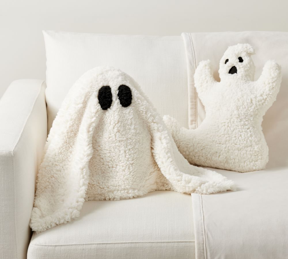 Open Box Gus The Ghost Pillow Pottery Barn