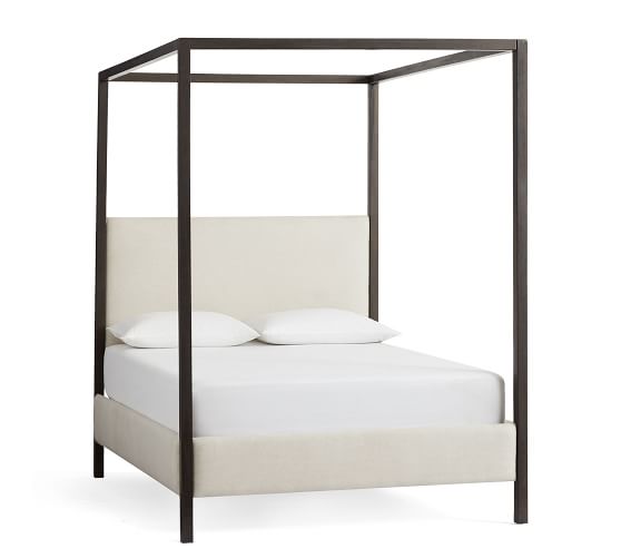 Atwell Metal Canopy Bed Pottery Barn, King Size Metal Canopy Bed Frame
