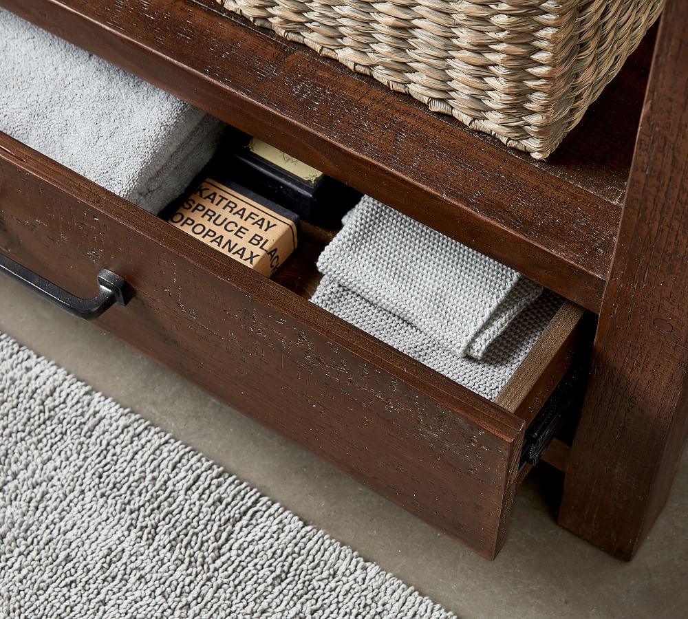 Paulsen 36" Reclaimed Wood Single Sink Vanity Pottery Barn