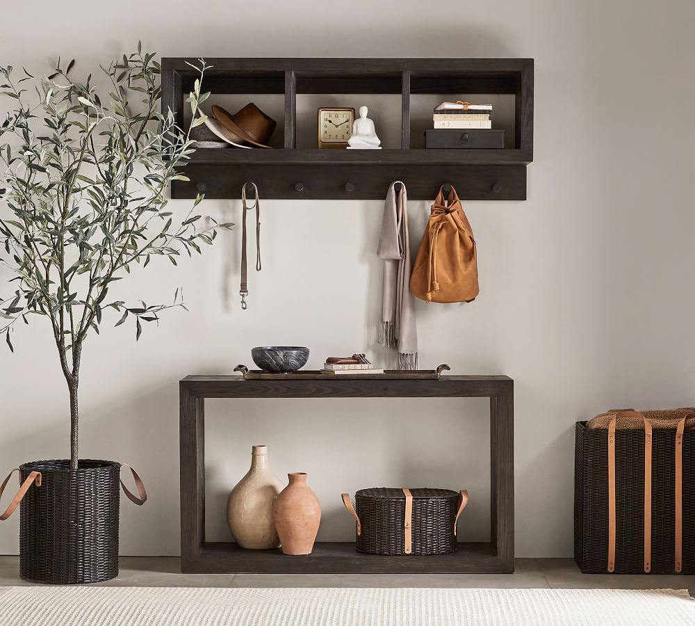 Folsom Entryway Wall Shelf & Console Table Pottery Barn