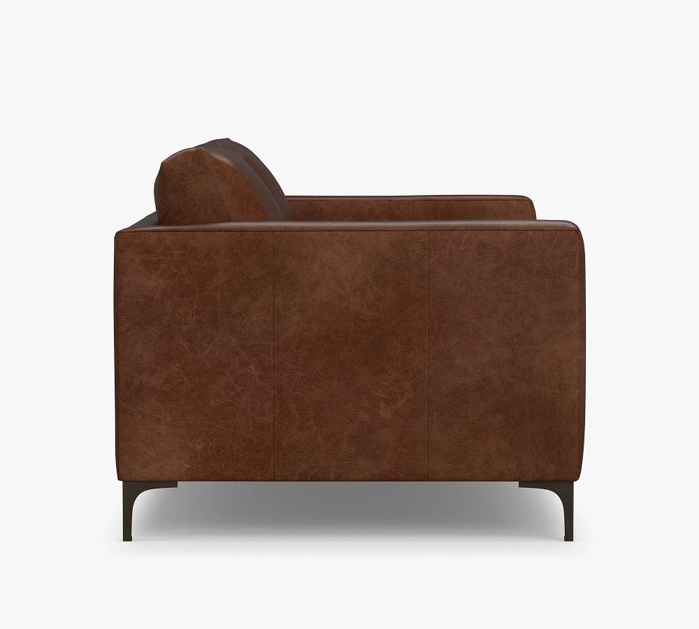 Jake Leather Sofa | Pottery Barn