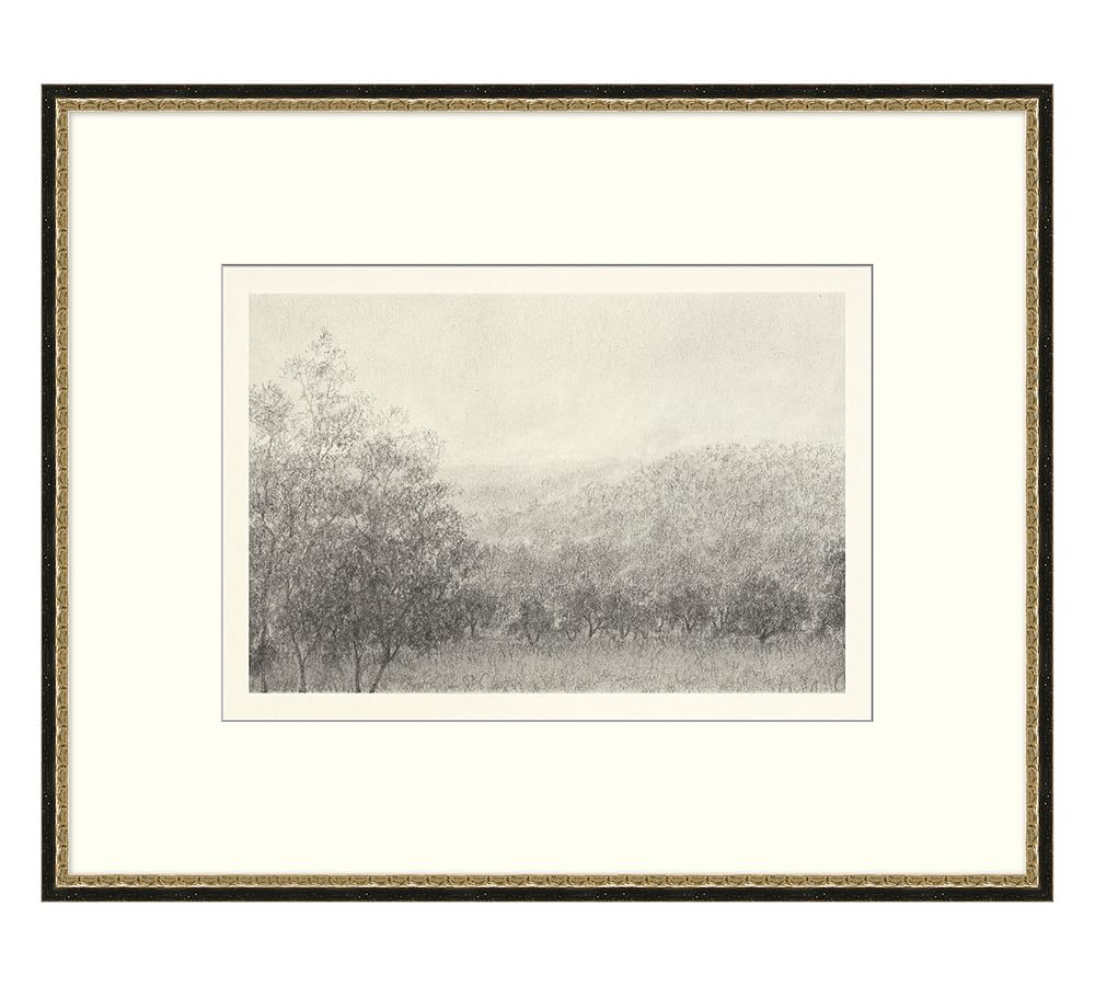 Charcoal IV Forest Hills by Aileen Fitzgerald | Pottery Barn