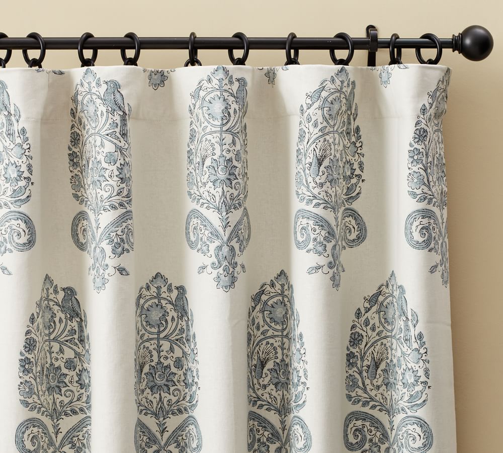 Bhotah Blackout Curtain | Pottery Barn