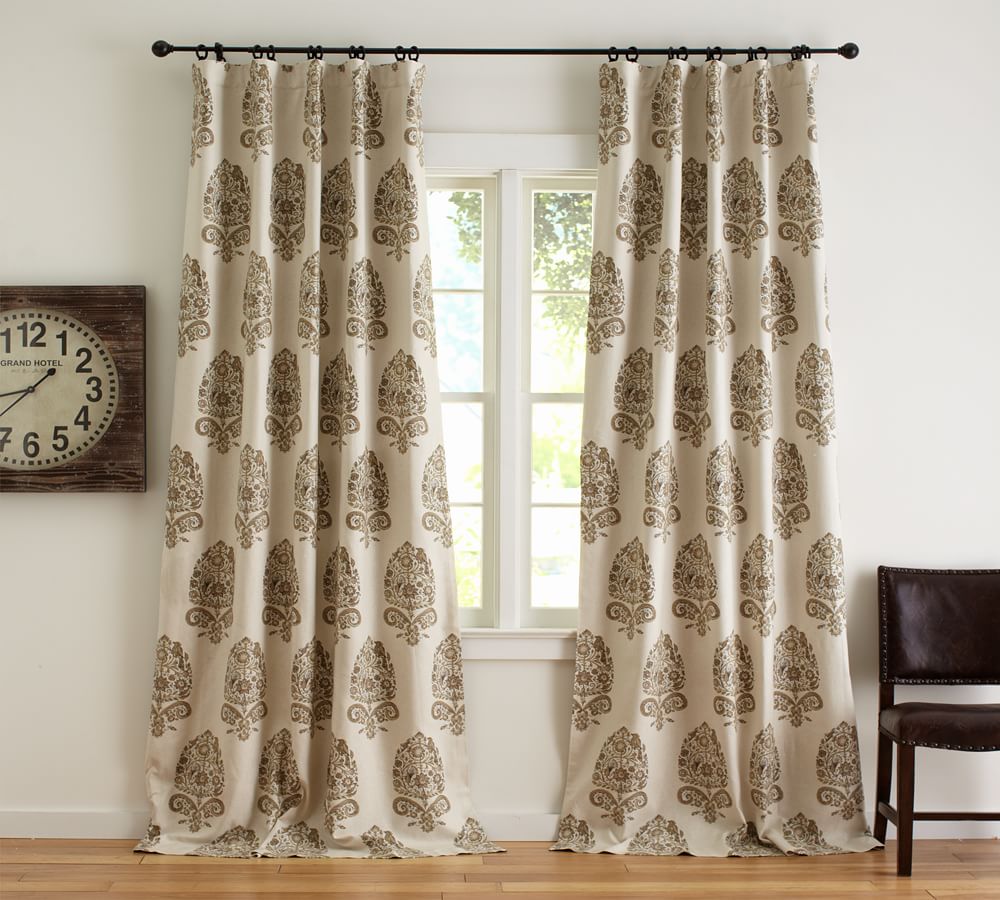 Bhotah Blackout Curtain Pottery Barn