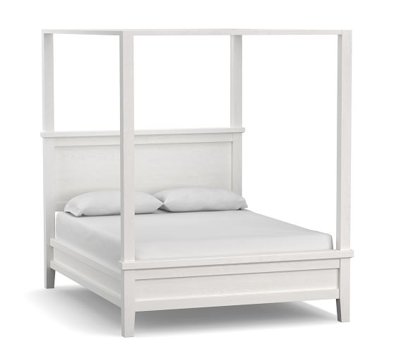 Farmhouse Canopy Bed | Wooden Beds 