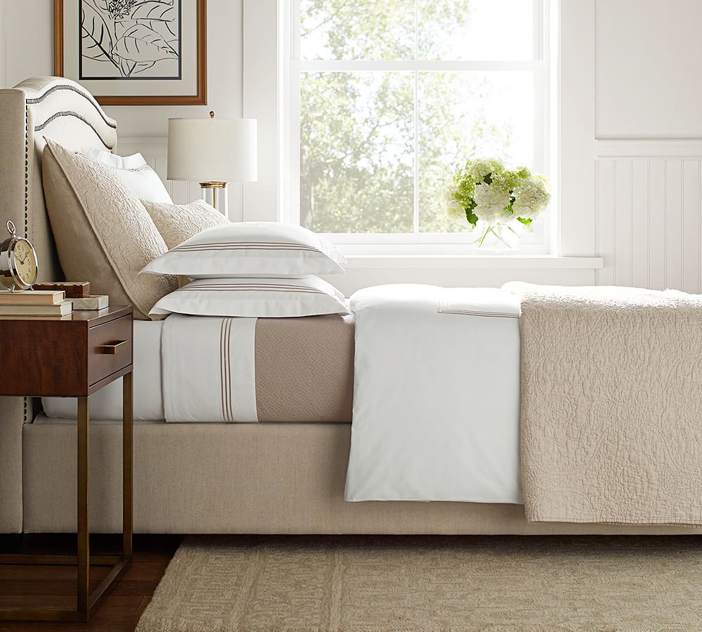 Braylin HandTufted Wool Rug Neutral Pottery Barn