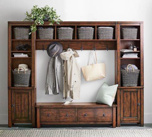 Benchwright Entryway Storage Bench | Pottery Barn