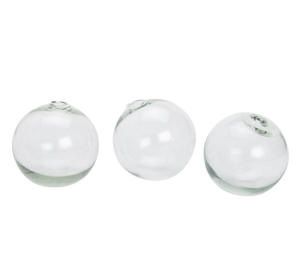 Decorative Recycled Glass Balls Pottery Barn