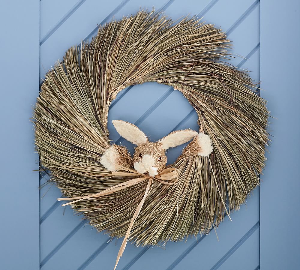 Easter Bunny Wreath Pottery Barn