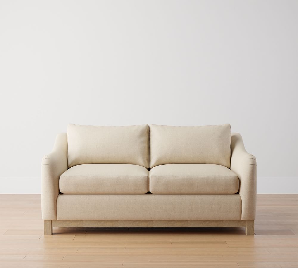 Campbell Slope Arm Upholstered Sofa | Pottery Barn